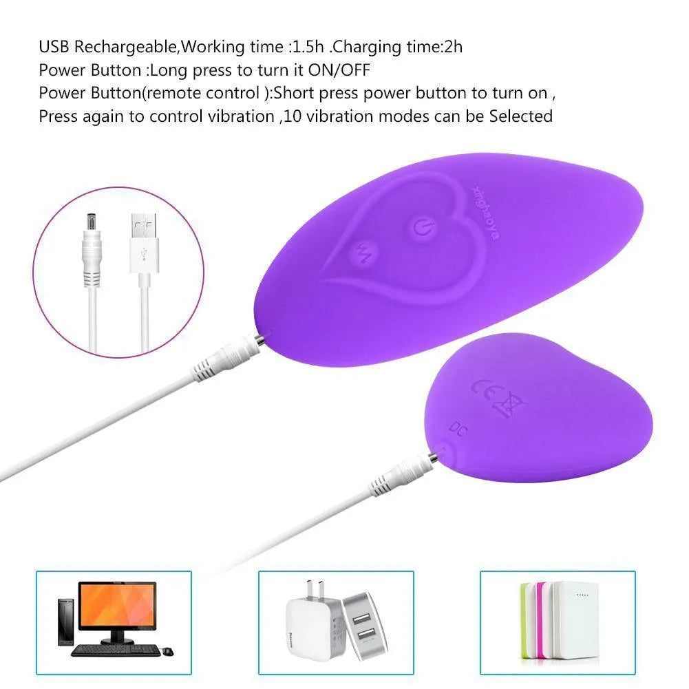 Wearable Tongue Vibrator Clitoral Stimulator